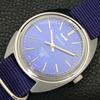 HMT KOHINOOR VINTAGE HAND-WINDING INDIAN MENS BLUE COLOR DIAL WATCH A440972-4