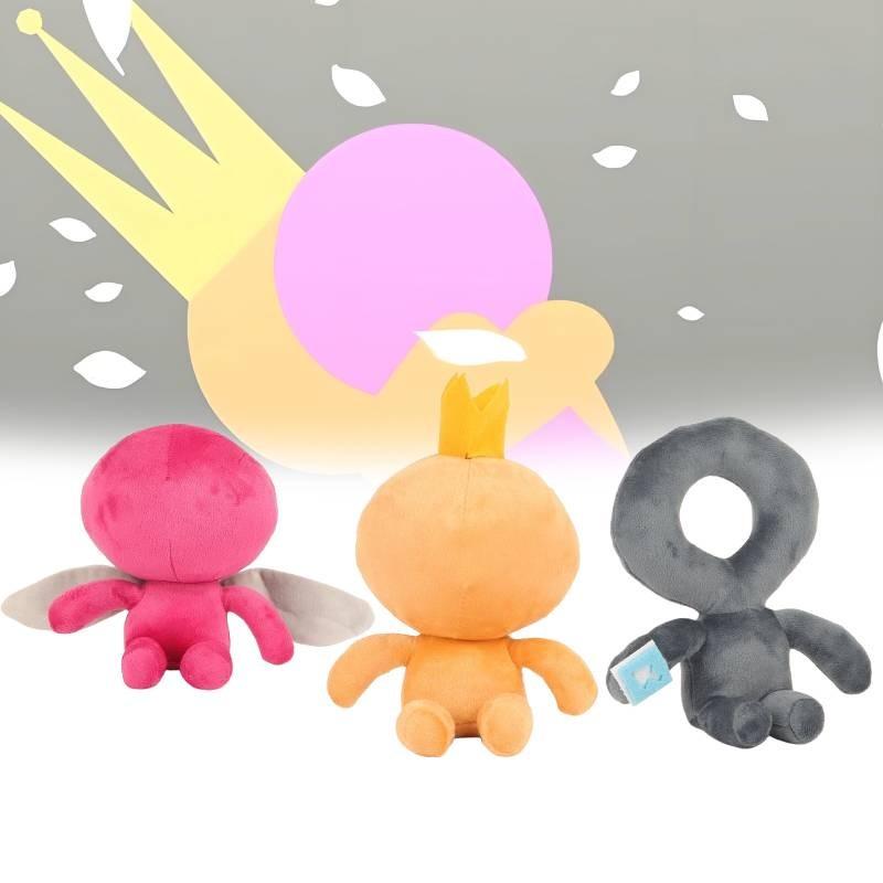 Entzückende Youtooz Alan Becker Plüschpuppe mit niedlichem Strichmännchen-Design, 20 cm groß