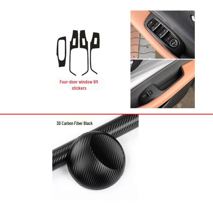 

Наклейка из углеродного волокна на центральную консоль и рычаг переключения передач для Chery New Tiggo 8 Plus - Подходит для 21 модели.