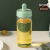 Chui Da Huang Bamboo Green Stone Glass Oil Bottle