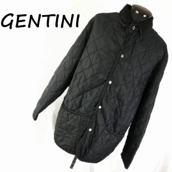 

England Vintage GENTINI Quilted Jacket M Men Black