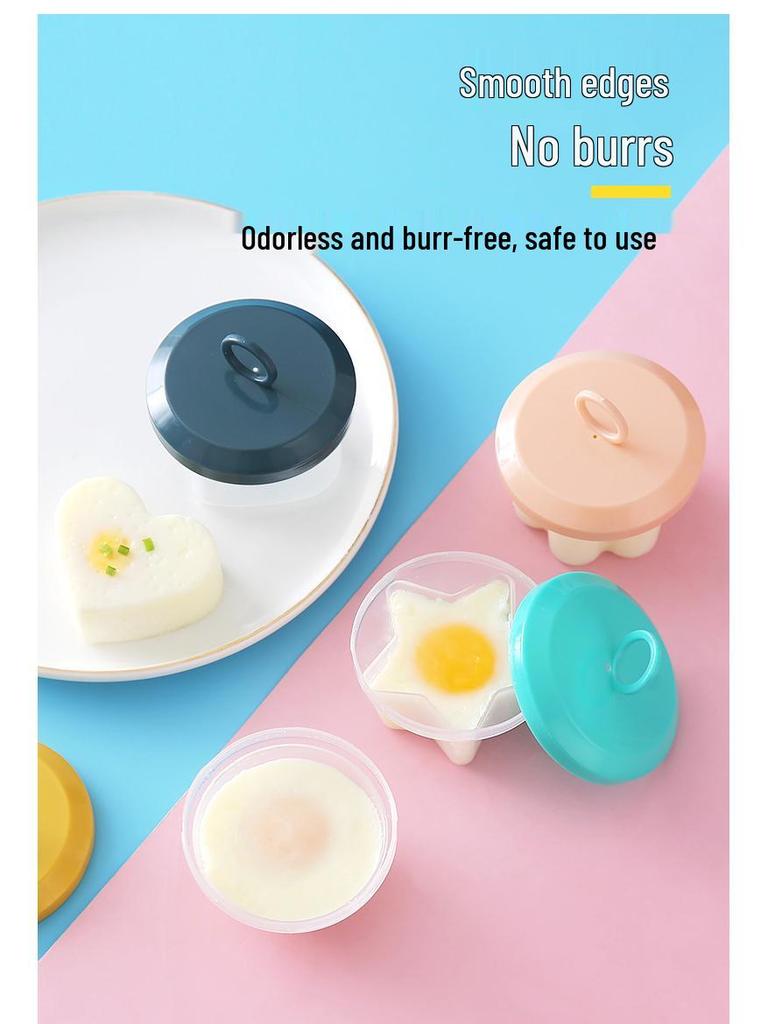 Foremka do gotowania na parze w kształcie serca: Jakość spożywcza, Odporny na ciepło, Nadaje się do użycia w mikrofalówce, Idealny do pokarmów uzupełniających dla niemowląt i małych dzieci.