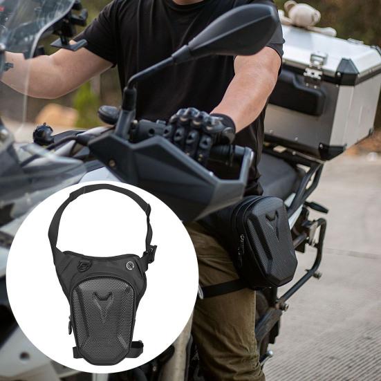 Motorrad Oberschenkeltasche Unisex Wasserdichte Beintasche Oberschenkel Bauchtasche mit Beinschlaufe zum Radfahren Angeln Jagen Wandern Camping