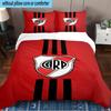 River Plate Emblem 3PCS Bedding Set 2D Printing (Includes 1 Duvet Cover + 2 Pillowcases Coreless), Bedroom decor,Fan gift