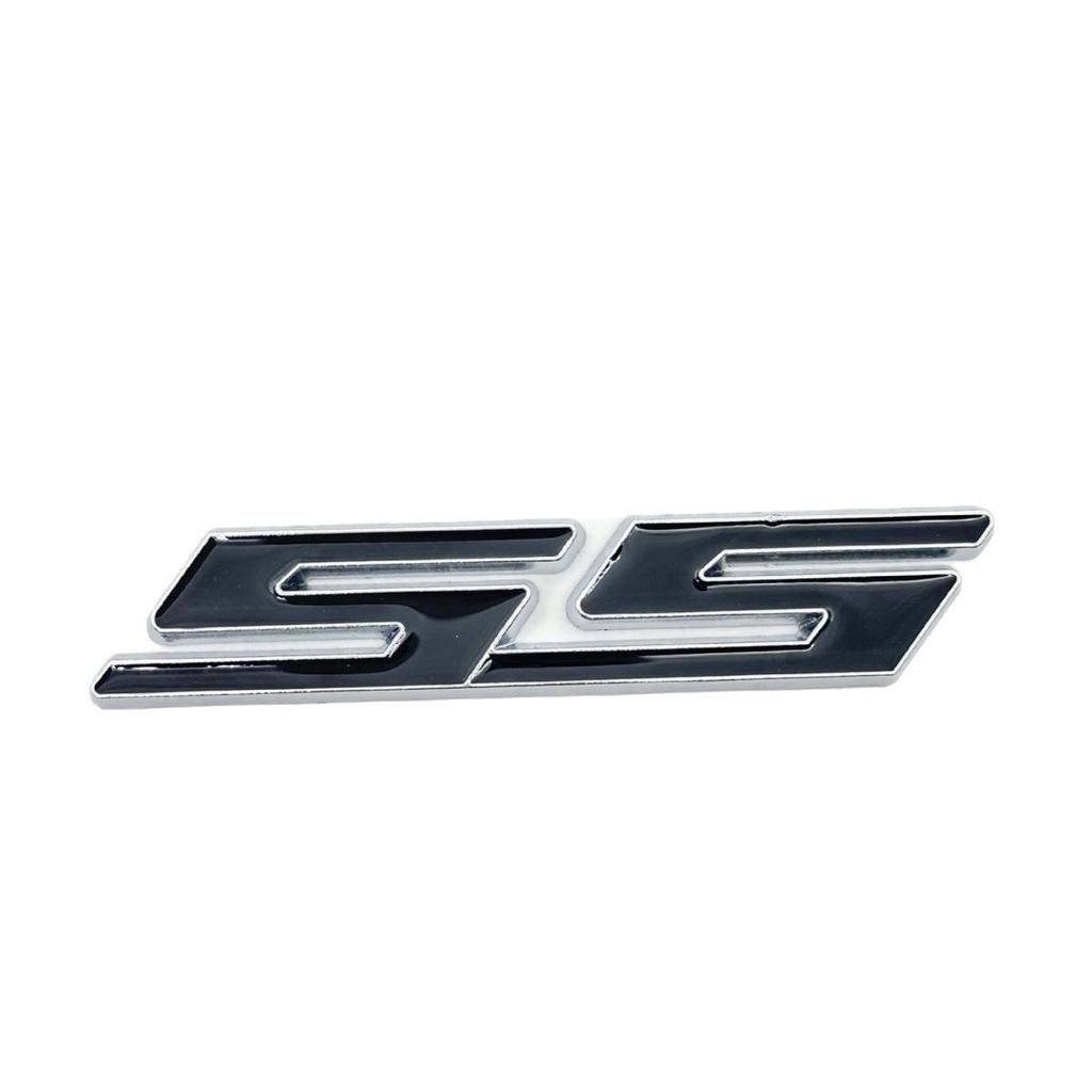 Autocollant Emblème Logo de Voiture en Métal Chevrolet SS