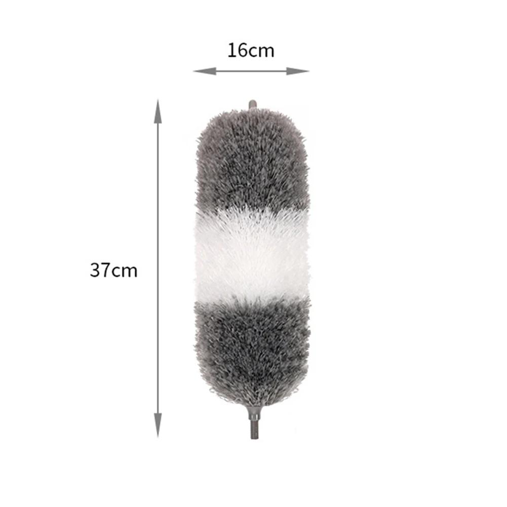 Telescopic Cleaning Duster Brush Extended Long Crevice Spider Web Microfiber Brushes Bendable Household Dust Clean Remover