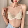 French - Style Student - Inspired Korean - Style Seamless Wire - Free Bra for Women Thin - Style Push - Up Sexy Anti - Drooping Bra