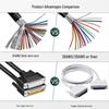 DB25 24AWG 25-Pin Parallel Printer Data Extension Cable