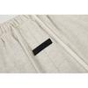 Fear of God Essentials Roter Buchstabenaufdruck Schweißshorts Unisex Locker Baumwolle Kordelzug Elastische Taille Lässige Sportshorts