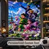 Personalized Wall Tapestry,Hunter × Hunter Custom Printed Name, Fabric Wall Art For Indoor Room Backdrop