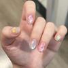Fairy Four Seasons Cat Eye Rainbow High-End Whitening Manicure Press-On Nails