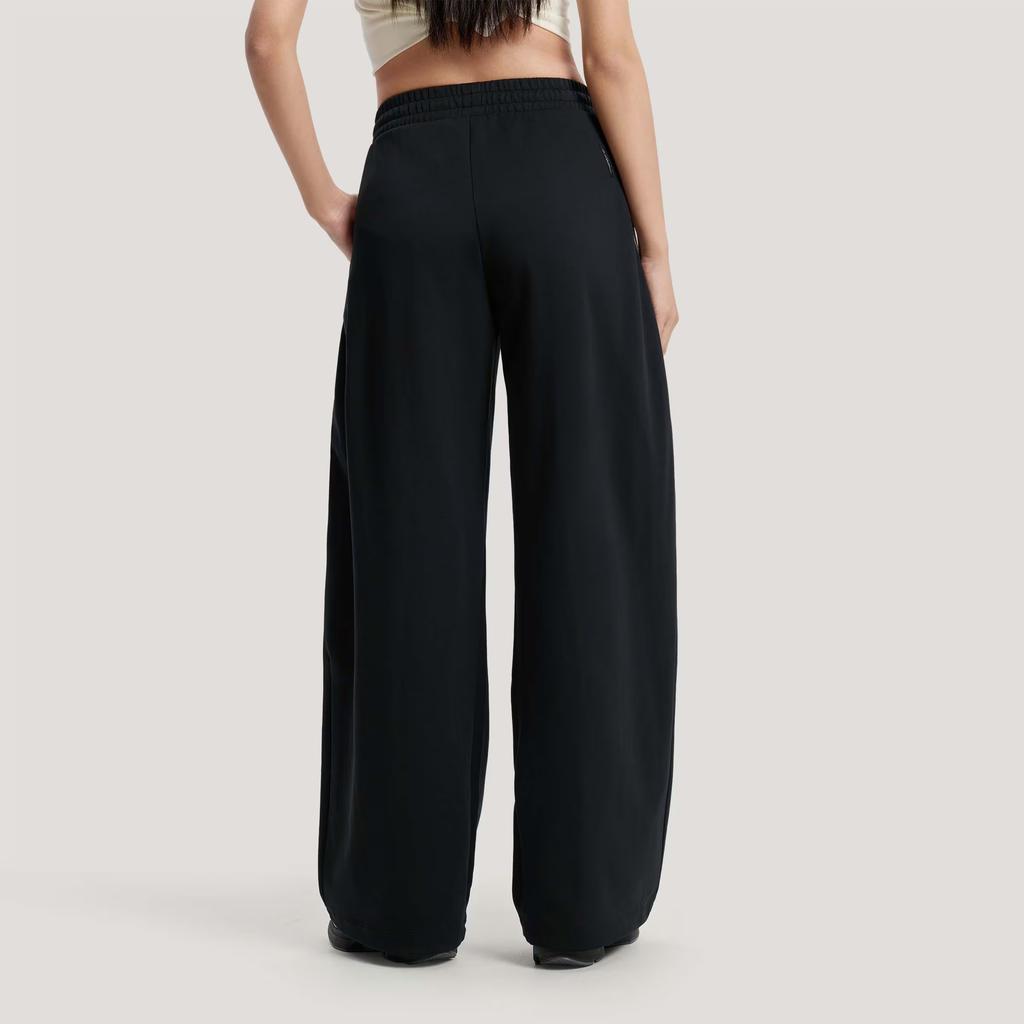 Adidas Dance Interlock Pant Three Stripe Loose Fit Banana Pants Twisted Drawstring Casual Pants Women pants KR7594