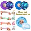 ColoreFluido Non Newtoniano Giocattolo Antistress Forma Elastica Argilla Disegno Impastare Creativo Fatto a Mano Fidget Pizzicare Regalo