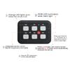 Powerful For Boat UTV Caravan 12V LED 6 Gang Switch Panel Circuit Control Relay System Box Slim Touch Control Panel