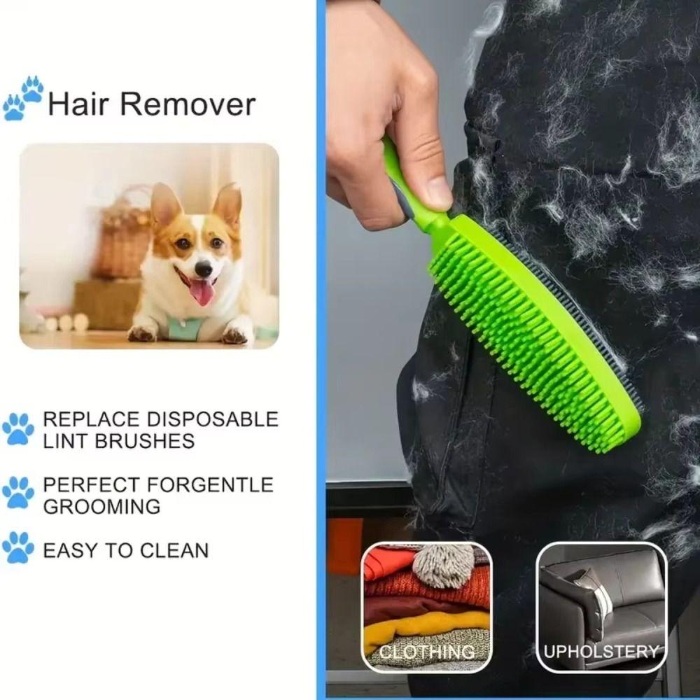 Massage Effect 2 in 1 Pet Silicone Brush Silicone Material Pet Blankets Lint Brush  Pet Blankets