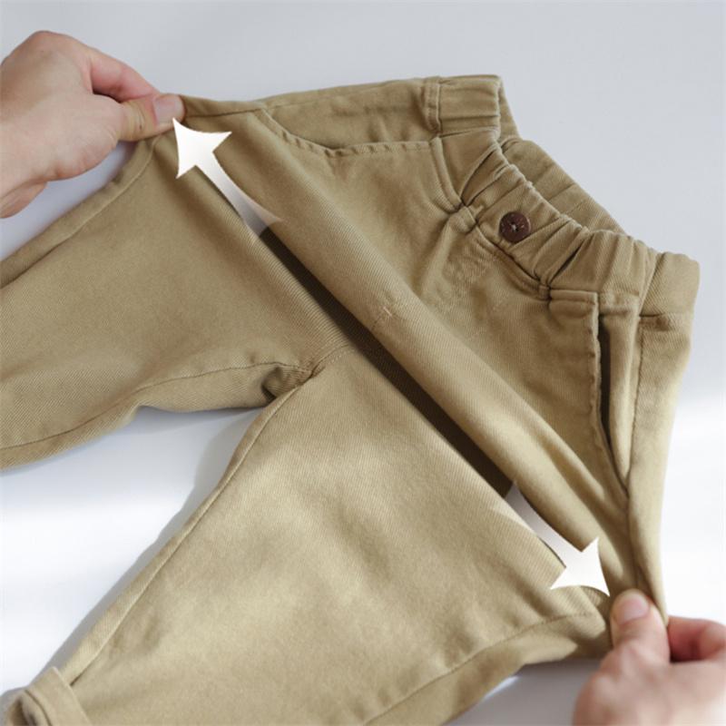 Frühling Kinder Hosen Solide Jungen Hosen Mode Kinder Hosen Kurze Kinder Jeans Baby Jungen Kleidung