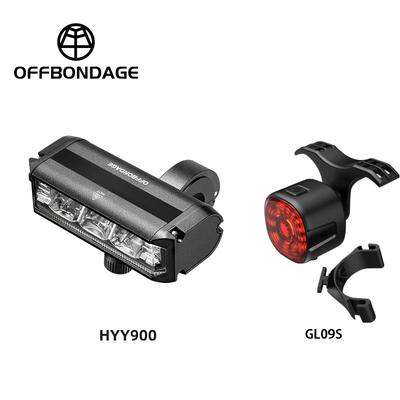 Fietslamp Voor Fietslamp 8000mAh Waterdichte Zaklamp USB Opladen MTB Racefiets Lamp Accessoires