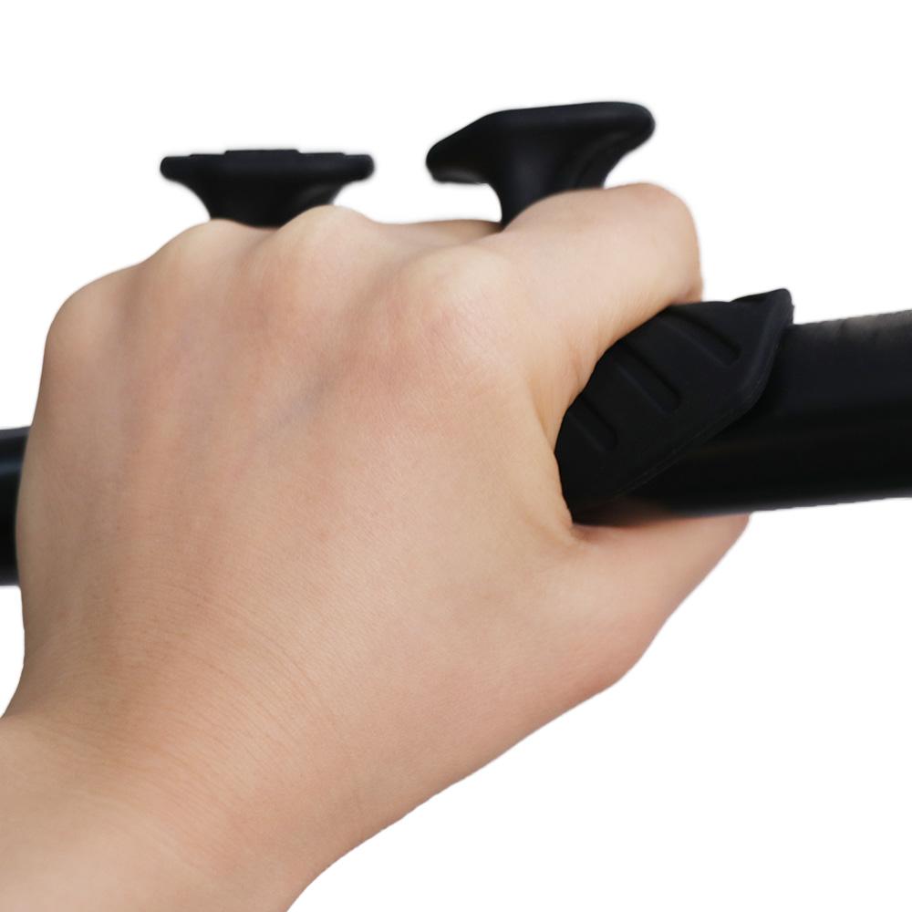 1 Pair Elastic Weight Lifting Grips Anti-slip Silicone Palm Grips Workout Gym Gloves Men Women
