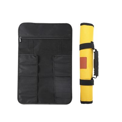 Elastic Coil Folding Reel Rolling Tool Bag Separate Storage Portable Multi-function Tool Box Oxford Cloth Handbag