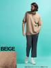 Plain Logo Pocket Crew Neck Short Sleeve [Carhartt] T-Shirt [K87] (M, Beige)