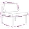 Vidaxl 3-Os. Sofa Ogrodowa Z Poduszkami, Aluminium, Antracytowa