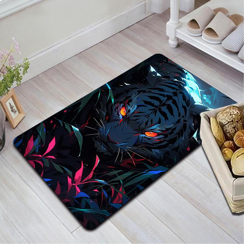 Tiger Rug Floor Mat for Living Room or Bedroom Soft and Comfortable Carpet a Gift for Birthday and Holiday.SFF0917394