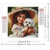 Diamond Art Painting Kits Girl Horse Portrait Cross Stitch Needlework Diamond Embroidery Kits Figure Wall Decor
