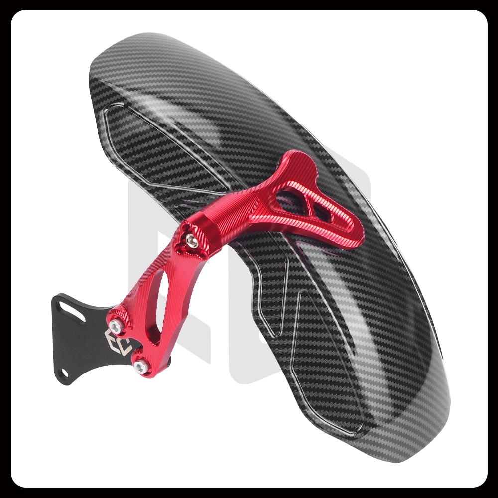 Motorcycle Rear Fender For SYM Husky ADV 125 150 200 /ADX 125 /ADXTG 150 /NAGA 155 Extended Mudguard with Aluminum Alloy Bracket