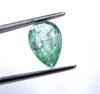4.50 Carat Christmas Day Exclusive Offer Green Emerald Pear Shape Colombia Certified Gemstone SN65