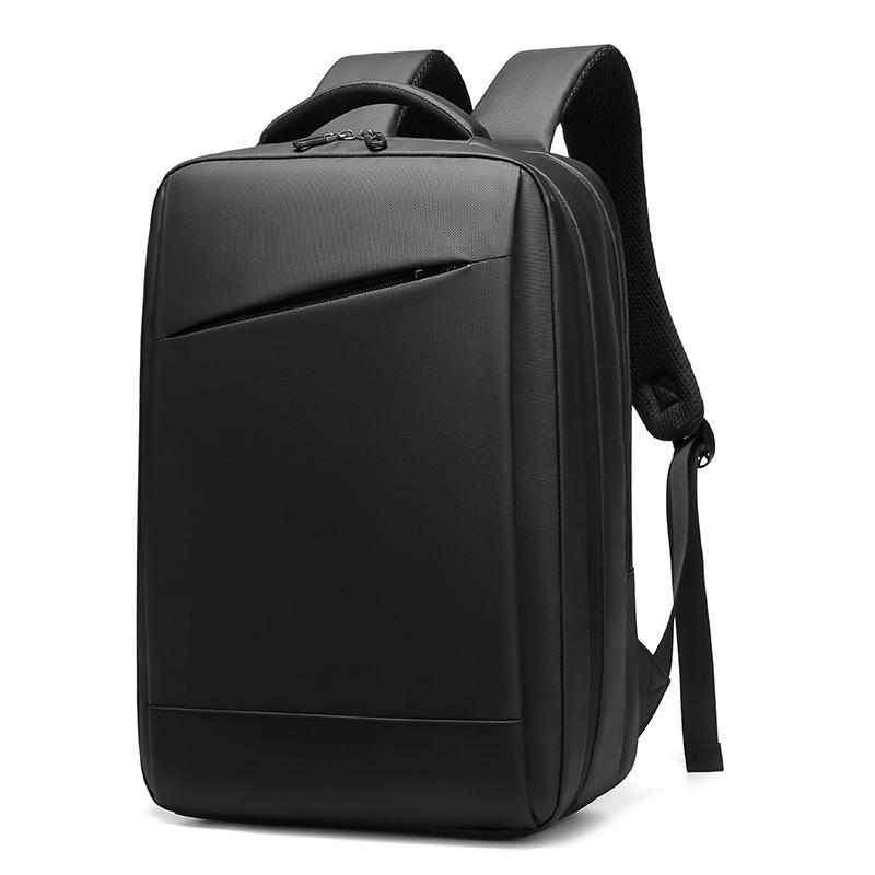 Business backpack men's new outdoor travel schoolbag multi-functional computer backpack printed LOGO