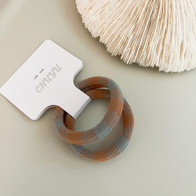 Korean Minimalist Hair Rope: Easy-to-Use Rubber Band for High Ponytails and Hair Accessories