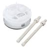 Plastic Dual Flush Toilet Water Tank Push Button With 2 Rod For 38 48 58Mm Hole