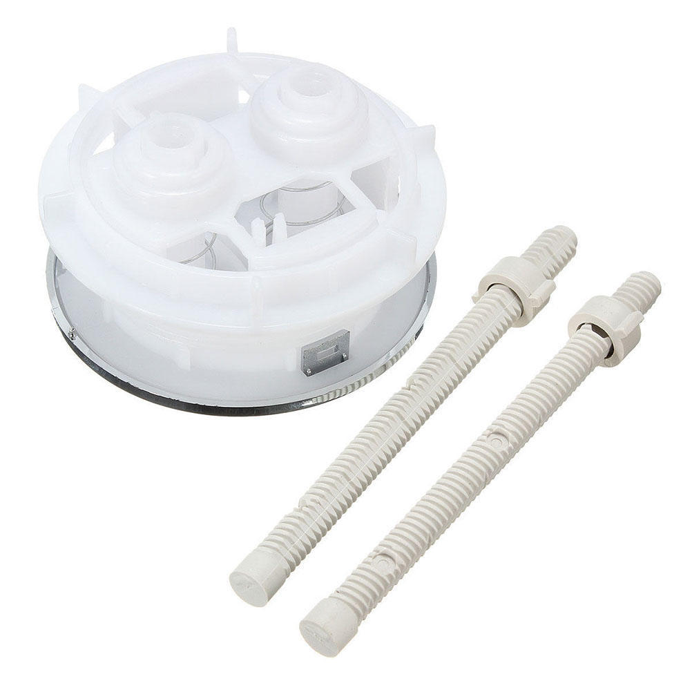Plastic Dual Flush Toilet Water Tank Push Button With 2 Rod For 38 48 58Mm Hole
