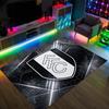 Fulham Football Design Crystal Velvet Carpet Cozy Non?Slip Printed Rug For Bedroom Living Room Entrance