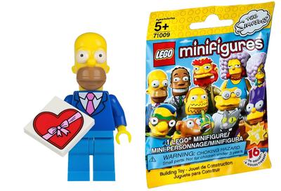 LEGO Minifigurer The Simpsons Serie 2 Date Night Homer | LEGO Minifigurer The Simpsons Serie 2 Date Night Homer [71009-1]