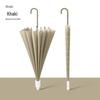Large 24-Rib Waterproof Windproof Automatic Umbrella with Long Handle & Customizable Logo