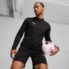 Puma Teamfinal Training Men' T-Shirt 1/4 Zip Black 65855103 R