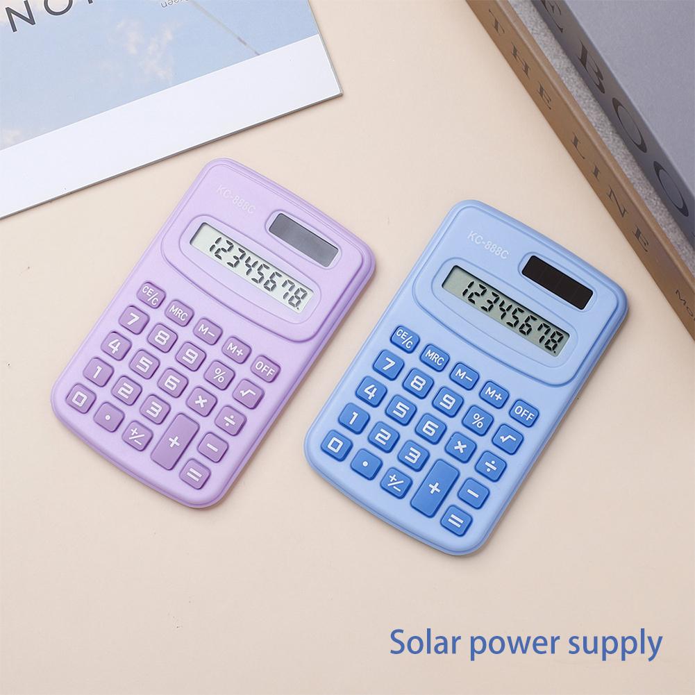 New Small Calculator Silent Calculator Mini Version Learning Auxiliary Portable Calculator
