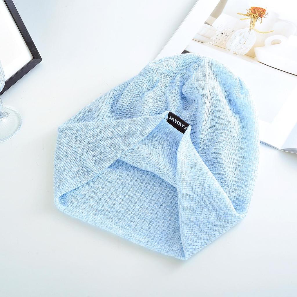 Berretto estivo extra large: Cappello a Cuffia Antivento, Traspirante, per Donna e Uomo, Ideale per l'Aria Condizionata e il Comfort della Testa Calva.