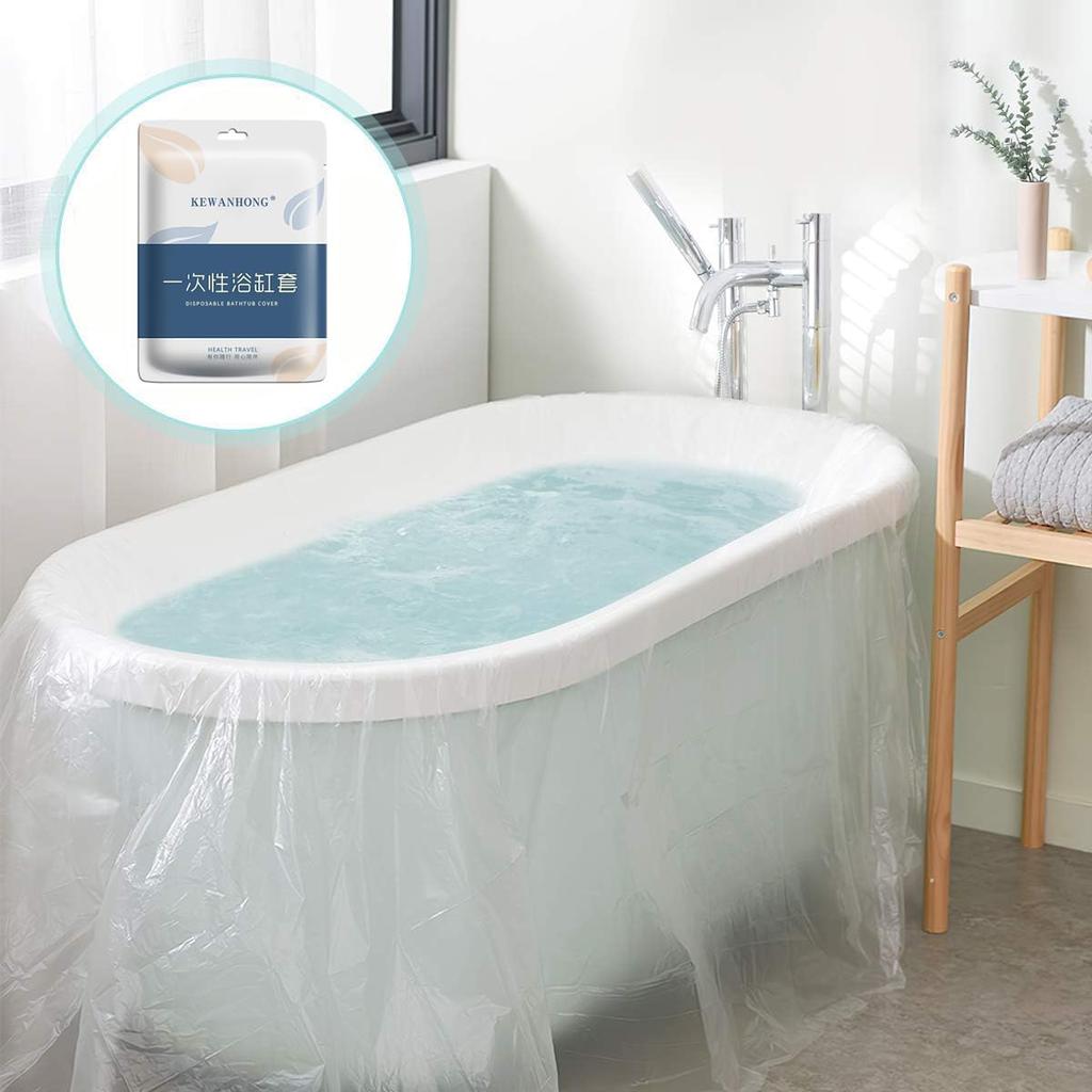 Large Disposable Bathtub Covers for and Homes x Sheets Salons, Hotels, (5.2m 1.2m) 1/10 (10)
