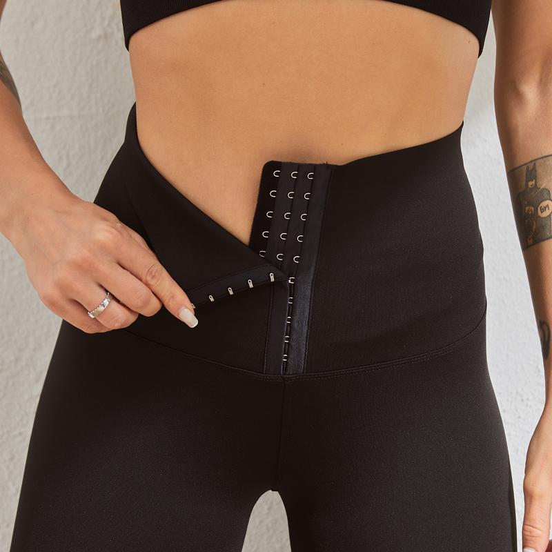 Korsett Body Shaper Taille Skinny Leggings Frauen Hohe Taille Kompressionshose Elastic Up Strumpfhosen