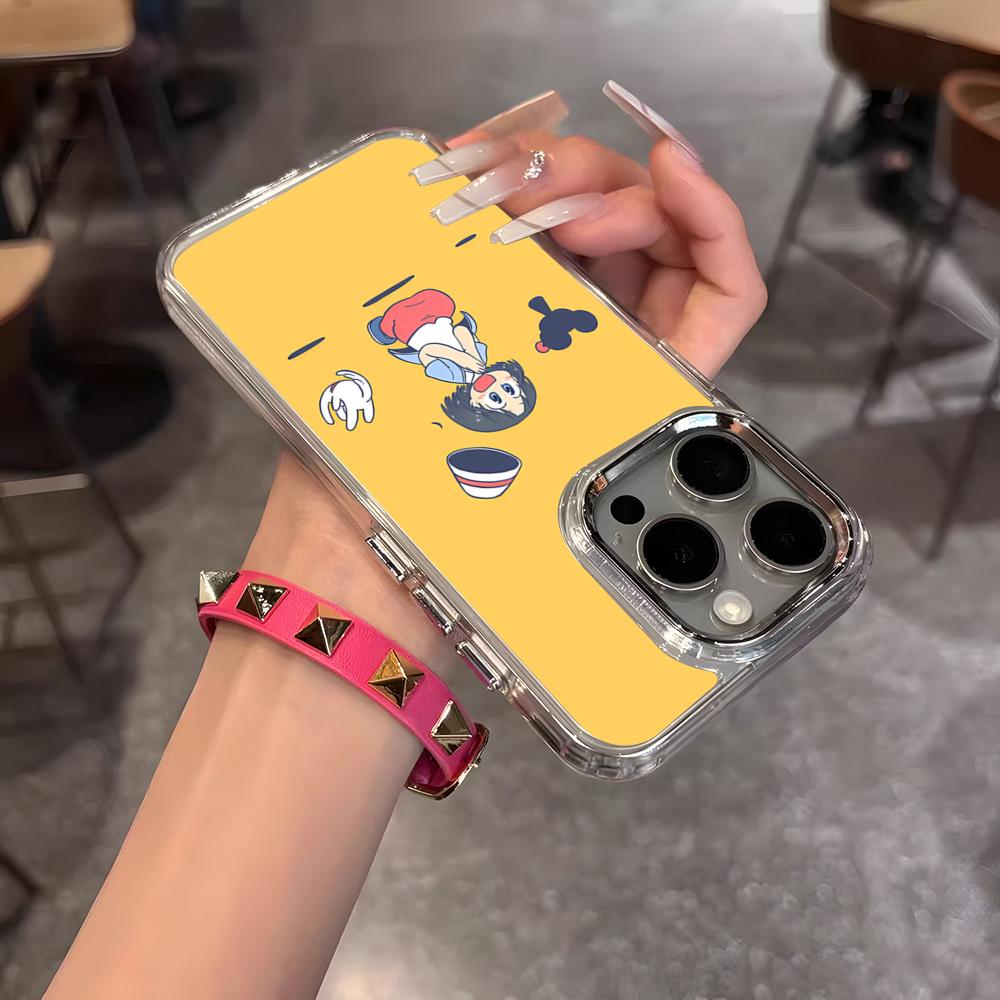 CITY THE ANIMATION Phone Case For IPhone 17 Air 16 15 14 13 12 11 Pro Pro Max Plus Transparent Soft Cover
