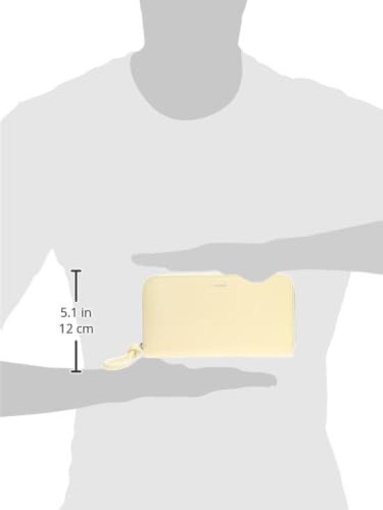 Long Wallet JIL0001000147YLWLMNZZZ GIRO ZIP AROUND WALLET LEMON [Jil Sander] Women's [Item]