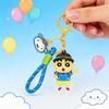 Crayon Shin-chan 3D Keychain with Woven Rope - Trendy Bag Accessory & Cute Gift