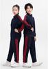 Unisex Long-Sleeve Stand Collar Sports Jacket & Training Suit Set - Autumn/Winter Collection