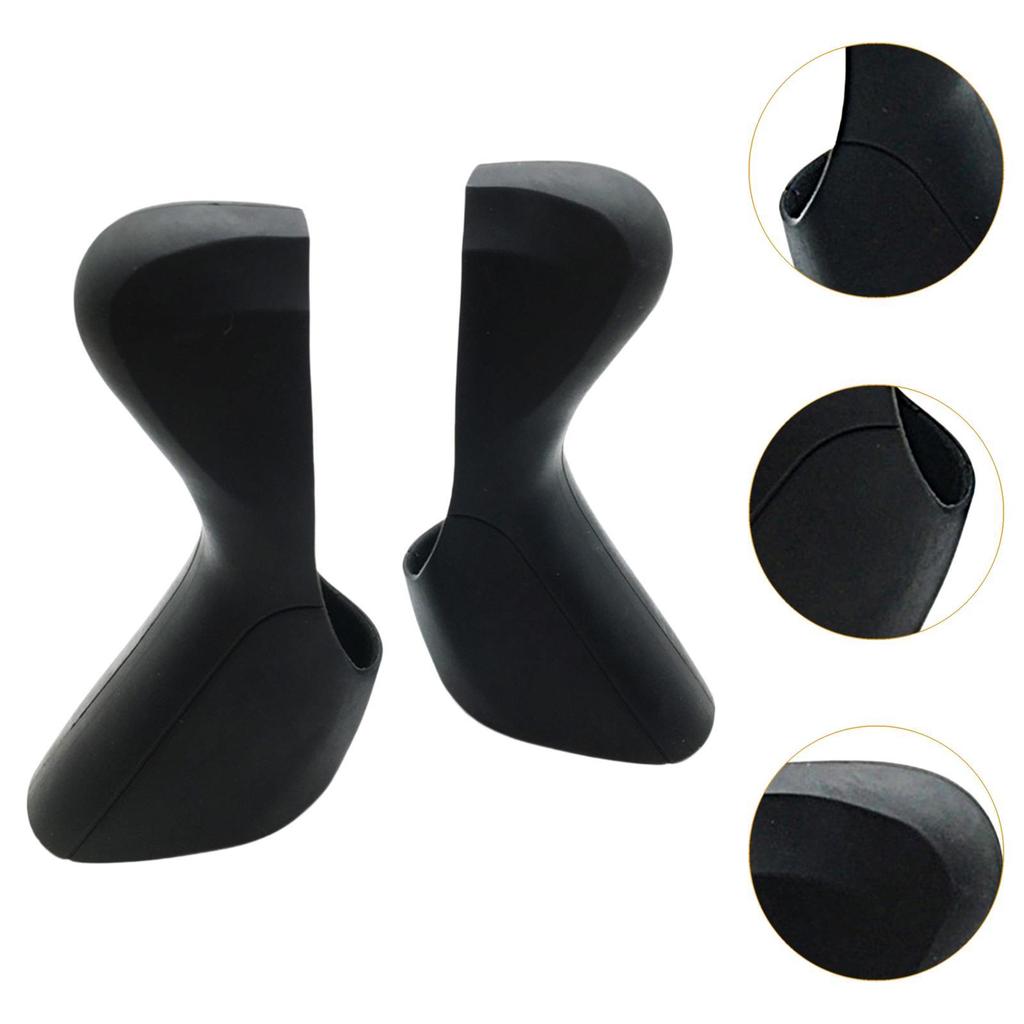 2 Pieces Road Bike Brake Lever Hoods Hand Shifter Covers Silicone Bike Brake Lever Hood Road Bicycle Shifter Cover for RS685