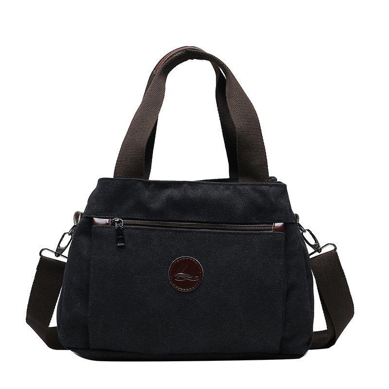 Bolsos casuales para mujer bolso bandolera de lona para mujer de gran  capacidad de bolsos comprar a buen precio — entrega gratuita, reseñas  reales con fotos — Joom