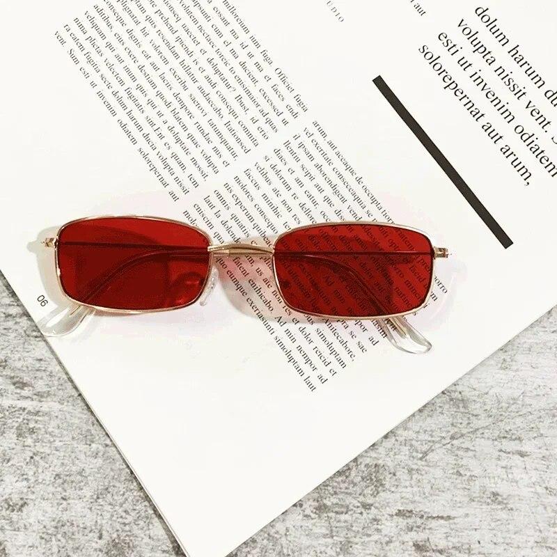 

Очки для женщин, модные винтажные металлические солнцезащитные очки «кошачий глаз», корейский стиль, ретро UV400, женские солнцезащитные очки, летние уличные очки