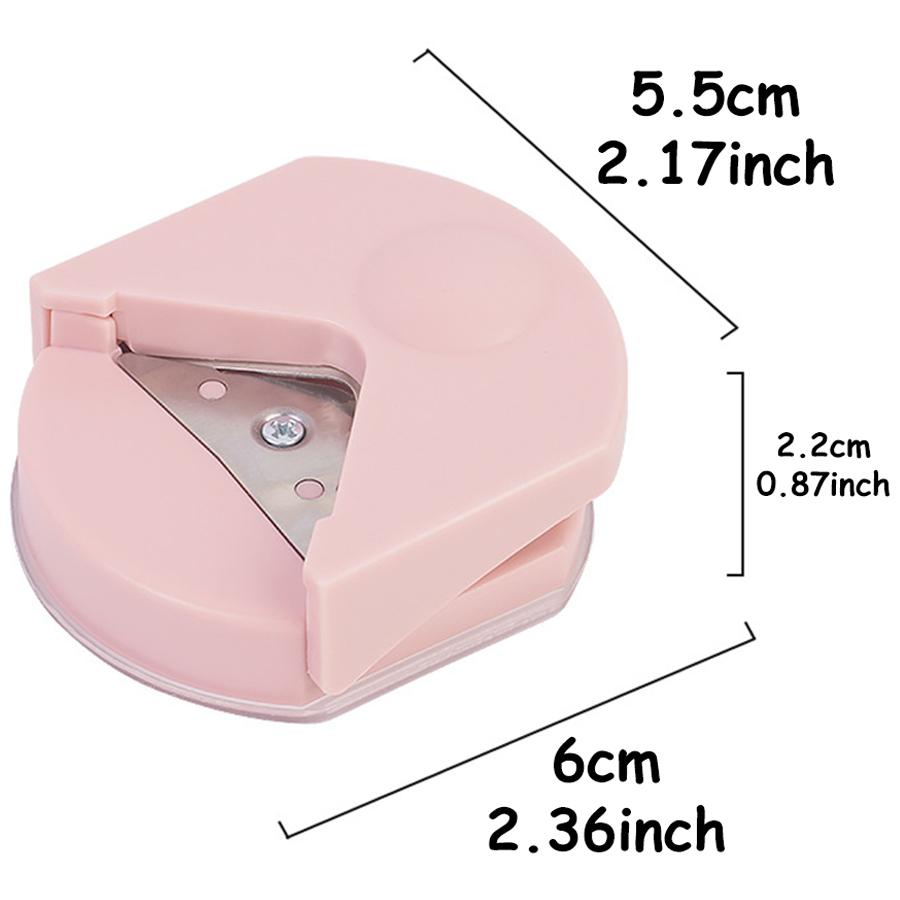 R4 Manual Paper Corner Cutter PVC Film Photo Corner Cutting Tools DIY Handcrafted Corner Punch Practical Office Supplies