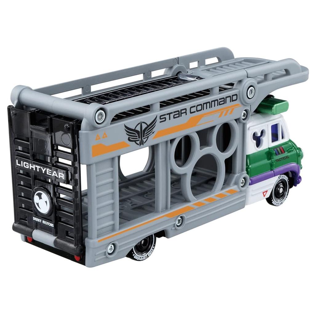 Takara Tomy Disney Motors Buzz Lightyear Miniature Car Toy for Ages 3 and Meets Toy Safety ST Mark TOMICA TAKARA TOMY "Tomica Pal's Transporter" Up,
